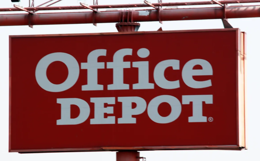 office depot kontorsmaterial online handla sverige billigt papper pennor block